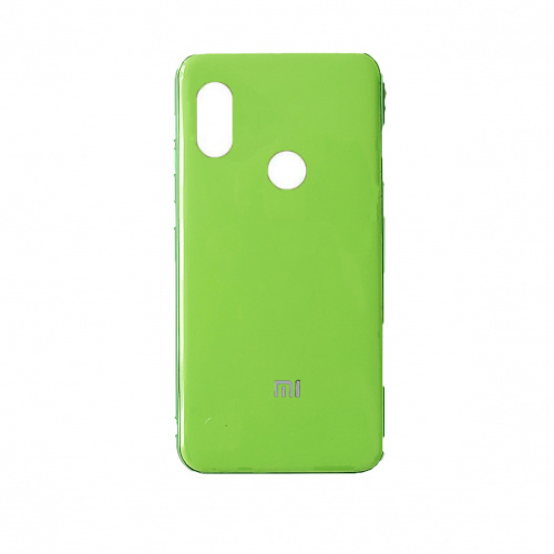 фото товару Накладка Original Silicone Joy touch Xiaomi Redmi Note 7 (2019) Green (тех.пак)