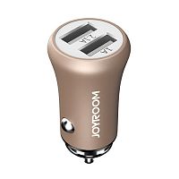 фото товару АЗУ Joyroom F635 2USB 3.1A Champagne gold