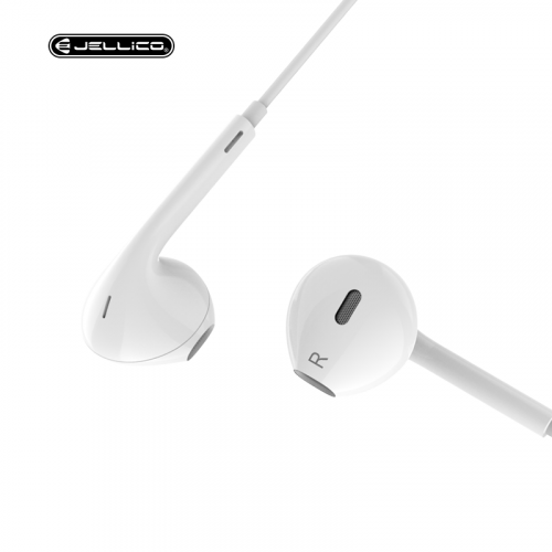 фото товара Навушники Jellico IP-301 (Lightning earphone) White