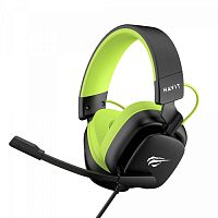 фото товара Навушники HAVIT H2048U Plug USB 7.1, with mic, Black/Green