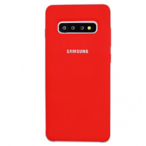 фото товару Накладка Silicone Case High Copy Samsung S10 (2019) G973F Red