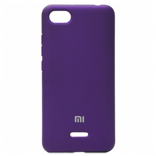 фото товару Накладка Silicone Case High Copy Xiaomi Redmi 6A Violet