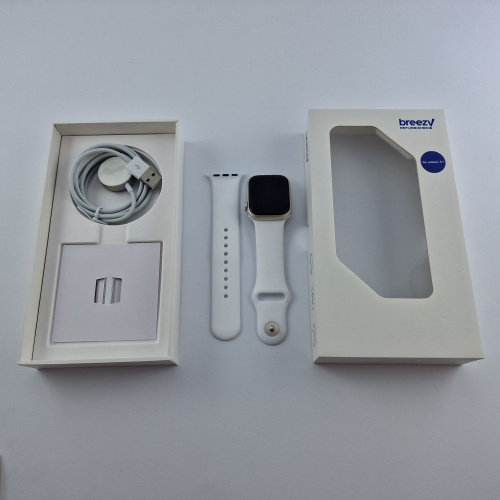Apple Watch Series 9 GPS, 45mm, Midnight, Midnight Sport Band, M/L фото товару Apple Watch Series 9 GPS, 45mm, Midnight, Midnight Sport Band, M/L