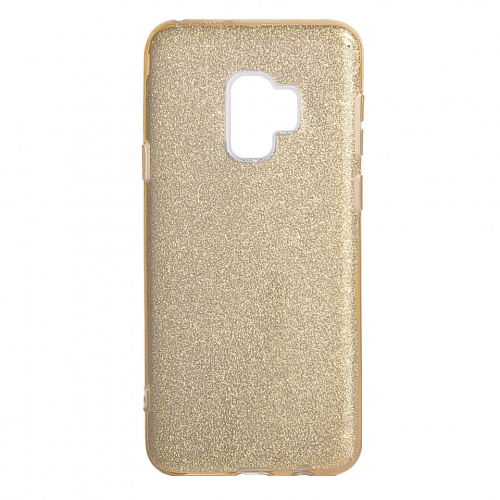 фото товару Накладка Shine 3в1 (PC+TPU) Samsung S9 (G960F) gold (тех.пак)