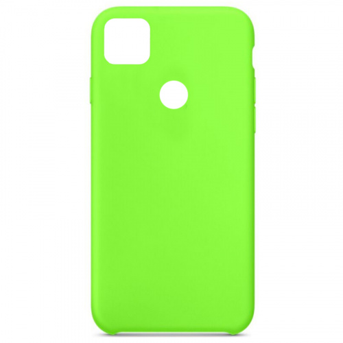 Накладка Silicone FULL Case High Copy Xiaomi Redmi 9C Green фото товару Накладка Silicone FULL Case High Copy Xiaomi Redmi 9C Green
