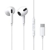 фото товара Навушники Baseus Encok Wired C17 (Type-C), with mic, White
