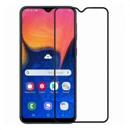 фото товару Захисне скло MakeFuture Samsung A10 (A105F) Full Cover (full glue) Black