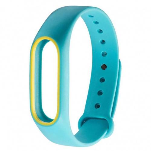 фото товара Ремінець для Mi Band 2 Tiffany/Yellow