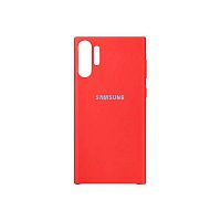 фото товару Накладка Silicone Case High Copy Samsung Note 10 Plus (N975F) Red