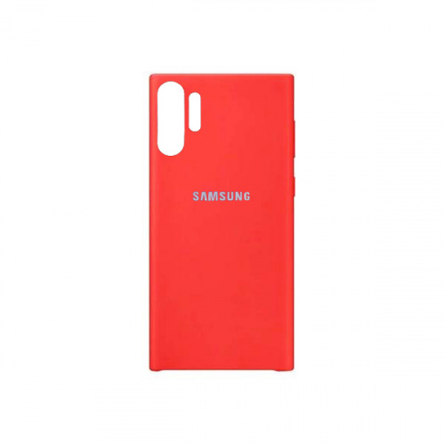 фото товару Накладка Silicone Case High Copy Samsung Note 10 Plus (N975F) Red