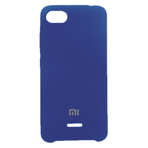 фото товару Накладка Silicone Case High Copy Xiaomi Redmi 6A Blue Cobalt