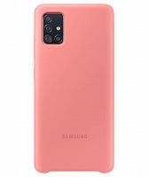 фото товару Накладка Silicone Case High Copy Samsung A51 (2020) A515F Rose Powder