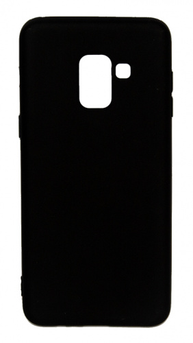 фото товару Накладка TPU case Samsung A8 Plus (2018) A730 black (тех.пак)