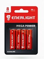 фото товара Батарейка Enerlight Alkaline Mega Power LR6 8шт./уп.