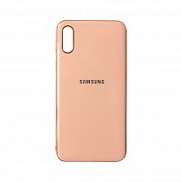 фото товару Накладка Original Silicone Joy touch Samsung A10/M10 (2019) A105F/M105F Rose gold (тех.пак)