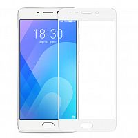 фото товару Захисне скло MakeFuture Meizu M6 Full Cover White