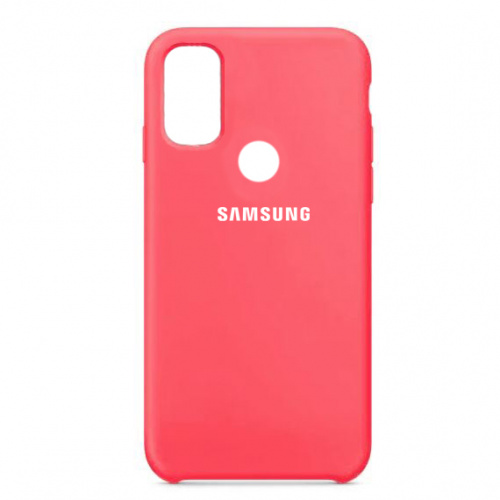 Накладка Silicone Case High Copy Samsung A21s (2020) A217F Pink фото товару Накладка Silicone Case High Copy Samsung A21s (2020) A217F Pink