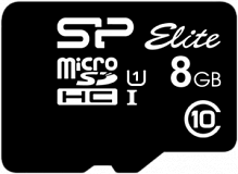 фото товару Silicon Power MicroSDHC 8GB Class10 UHS-I U1 Elite (card only)