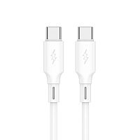 фото товару Дата кабель Jellico B24 Type-C to Type-C 1m 3.1A White