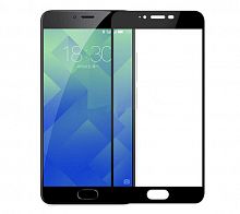 фото товару Защитное стекло Florence Meizu M5 Full Cover Black (тех.пак)