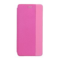 фото товару Чехол-книжка Fabric strip Realme C3 pink (тех.пак)