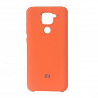 фото товару Накладка Silicone Case High Copy Xiaomi Redmi Note 9 Orange