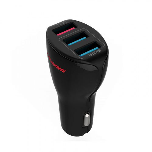 фото товару АЗУ Marakoko MAC6 3USB QC3.0 33W Black