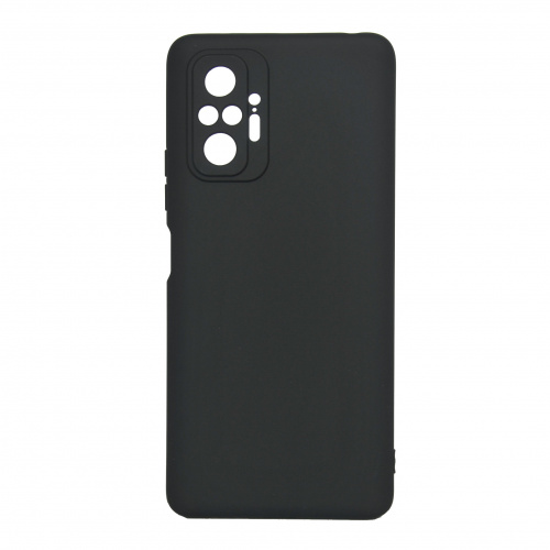 фото товару Накладка силіконова SMTT Xiaomi Redmi Note 10 (2021) black