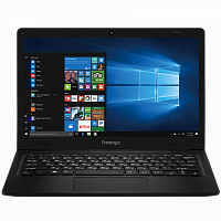 фото товару Ноутбук Prestigio SmartBook 116C Black 11.6", IPS, Quad Core, 1.92Ghz,2Gb/32Gb, BT4.0, Wi-Fi, 0.3MP/ Windows 10 Pro,