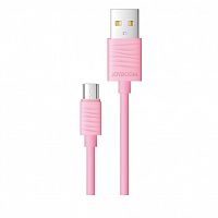 фото товару Дата кабель JoyRoom JR-S118 microUSB 1m 1.3A Pink
