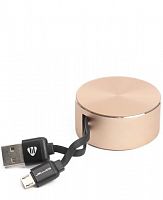 фото товару Дата кабель Jellico TY-10 microUSB 0.9m 3A Gold