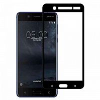 фото товару Защитное стекло MakeFuture Nokia 5 Full Cover Black