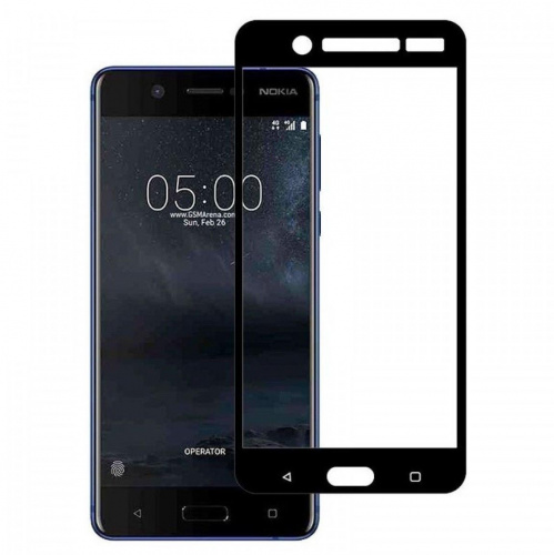 фото товару Защитное стекло MakeFuture Nokia 5 Full Cover Black