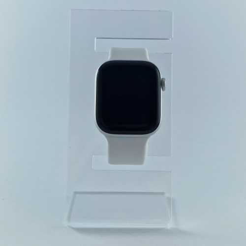 Apple Watch Series 10 GPS, 42mm, Silver, Denim Sport Band, M/L фото товару Apple Watch Series 10 GPS, 42mm, Silver, Denim Sport Band, M/L