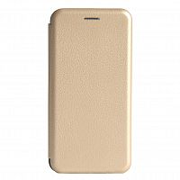 фото товару Чохол-книжка Premium Leather Case Huawei Y6 (2019) gold (тех.пак)