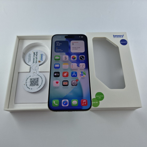 Apple iPhone 15 Pro Max 256 GB Natural Titanium фото товару Apple iPhone 15 Pro Max 256 GB Natural Titanium