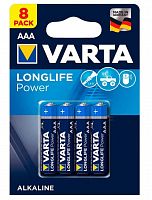 фото товара Батарейка VARTA LongLife Power LR3 8шт./уп.