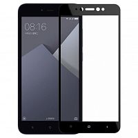 фото товару Защитное стекло Florence Xiaomi Redmi Note 5A Prime Full Cover Black (тех.пак)