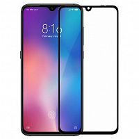 фото товару Захисне скло MakeFuture Xiaomi Mi A3 Full Cover (full glue) Black