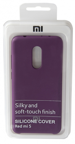 фото товару Накладка Soft Case Xiaomi Redmi 5 purple