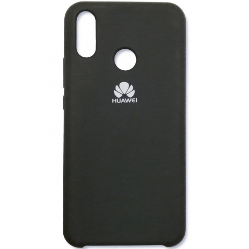 фото товару Накладка Silicone Case High Copy Huawei Y7 Prime (2019) Black