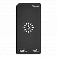 фото товару УМБ Wesdar WS1 Wireless 10000mAh Black