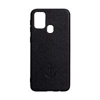 фото товару Накладка Leather Magnet Case Samsung A21s (2020) A217F Black