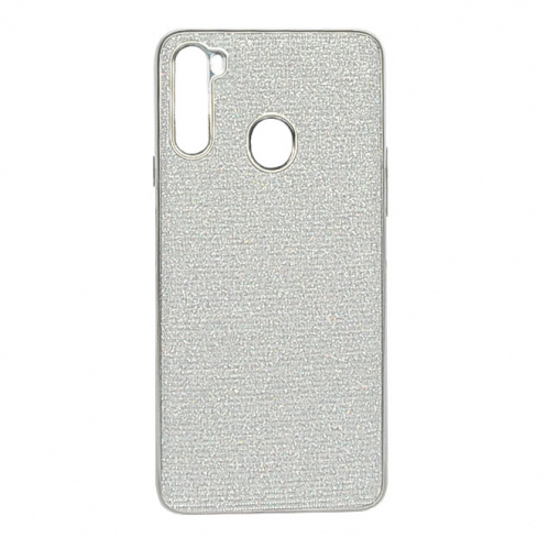 фото товару Накладка Fabric Shine Xiaomi Redmi Note 8 silver (тех.пак)