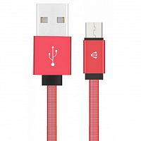 фото товару Дата кабель Jellico YC-15 microUSB 1m 3.1А Red