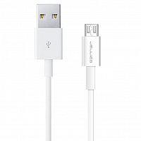 фото товару Дата кабель Jellico NY-10  microUSB 2.1А 1m White