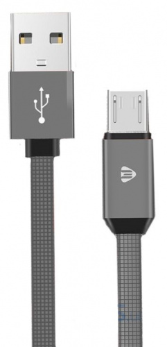 фото товару Дата кабель Jellico YC-15 microUSB 1m 3.1А Black