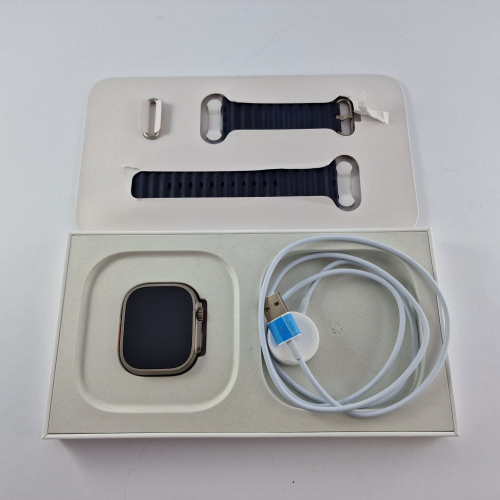 фото товару Apple Watch Ultra Series 2 GPS + Cellular, 49mm, , Blue/Black Trail Loop, M/L