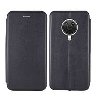 фото товару Чохол-книжка Premium Leather Case NEW Nokia G20 black (тех.пак)