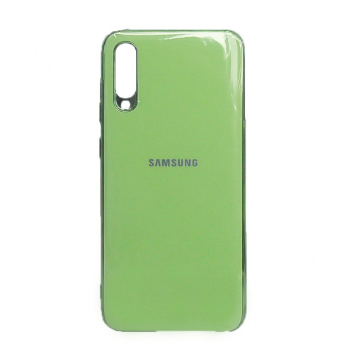 фото товару Накладка Original Silicone Joy touch Samsung A70 (2019) A705F Green (тех.пак)